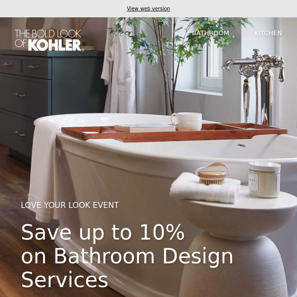 Love Your Look Event: Save on Bathroom Design Services