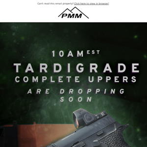 COMPLETE TARDIGRADE UPPERS @ 10AM EST