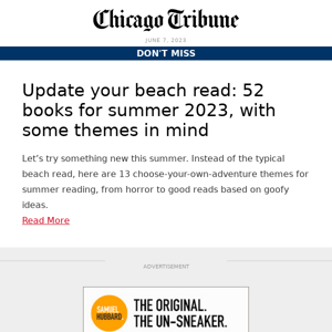 Update your beach read: 52 books for summer 2023, with some themes in mind