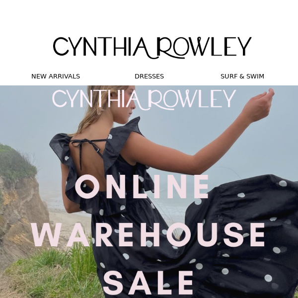 Final Day to shop Annual Warehouse Sale ✨