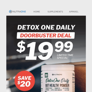 VIP OFFER | Save $20 on this detoxifying essential