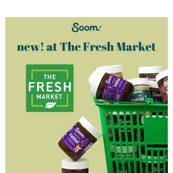 NEW! at The Fresh Market 🛒