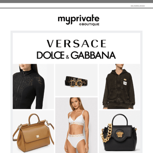 ⚡ Versace - Dolce&Gabbana: Exclusive Selection