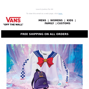 Back in Stock: Vans x Sailor Moon