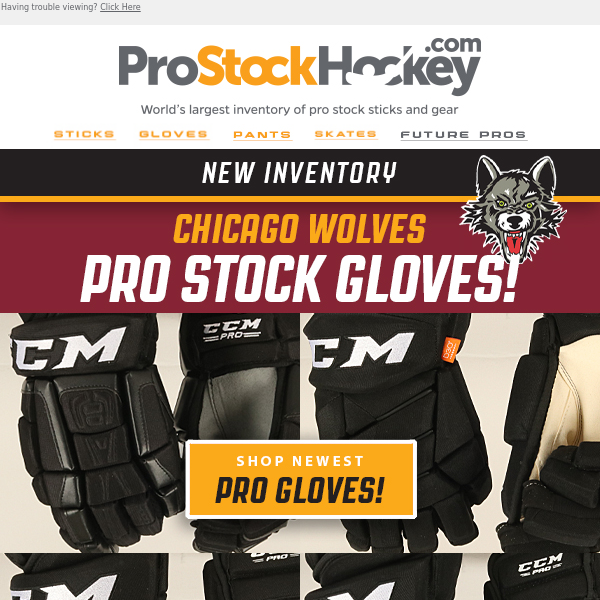 L.A. Kings GLOVES Arrived — Big Inventory! - Pro Stock Hockey