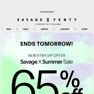 65% OFF at ⛱ the Savage X Summer Sale ⛱