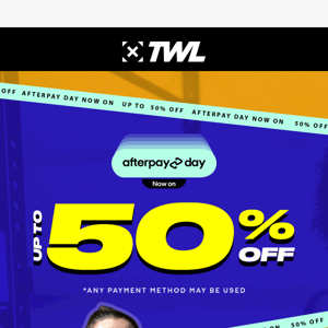 Up to 50% off TWL, Inov-8, Adidas, & MORE