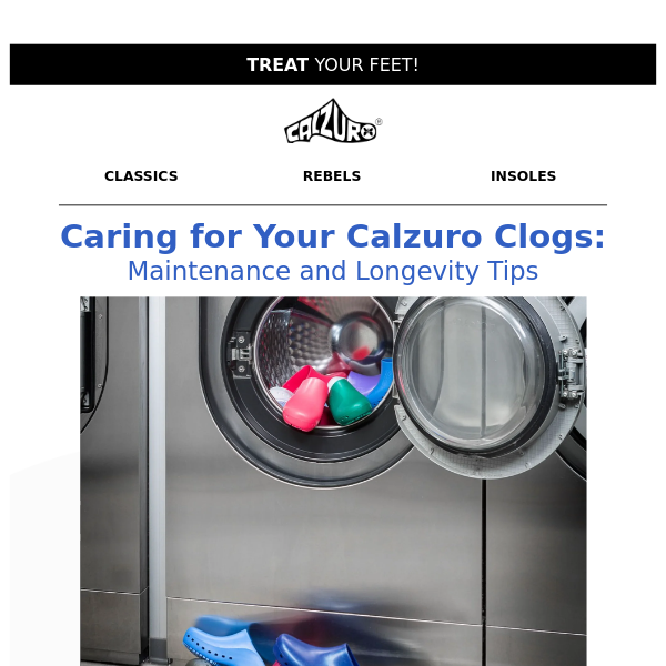 🧼 Caring for Your Calzuro Clogs: Maintenance and Longevity Tips 👣