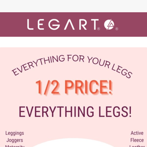 🩳Everything Legs 50% off👖