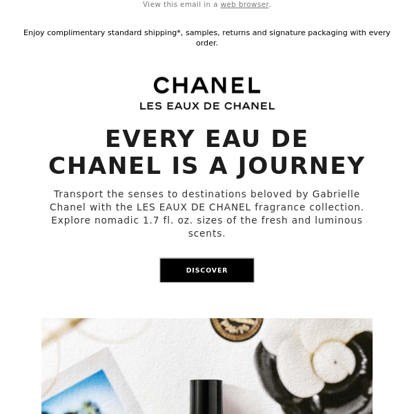 LES EAUX DE CHANEL: A journey in every spray - Chanel