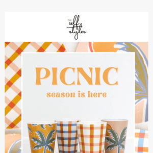 🌴 NEW RETRO PICNICWARE IS HERE