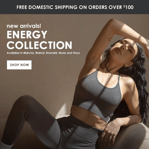 Just Dropped: Energy Collection