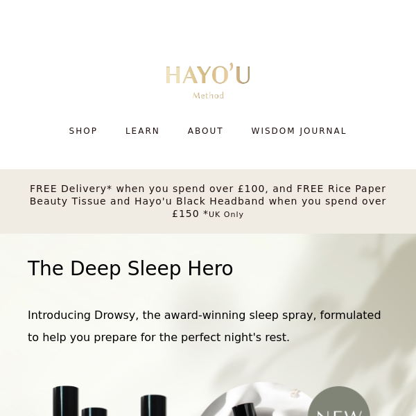 Introducing Drowsy: Your New Sleep Hero from Hayo'u