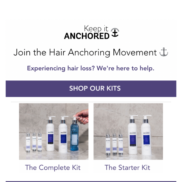 Join the Hair Anchoring Movement!