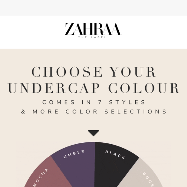Choose your fav hijab undercap style 😇