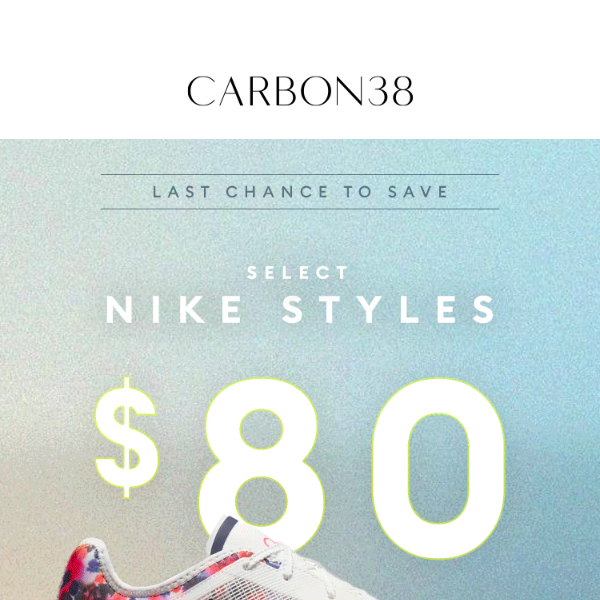 FINAL HOURS ⏳ $80 NIKES - Carbon38