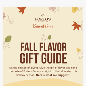 Fall Flavor Gift Guide 🎁