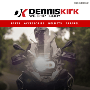 New year, new Windshield! Upgrade your Sport Bike today!