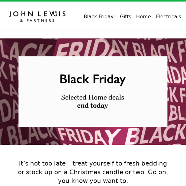 Black Friday is almost over – Home deals end today