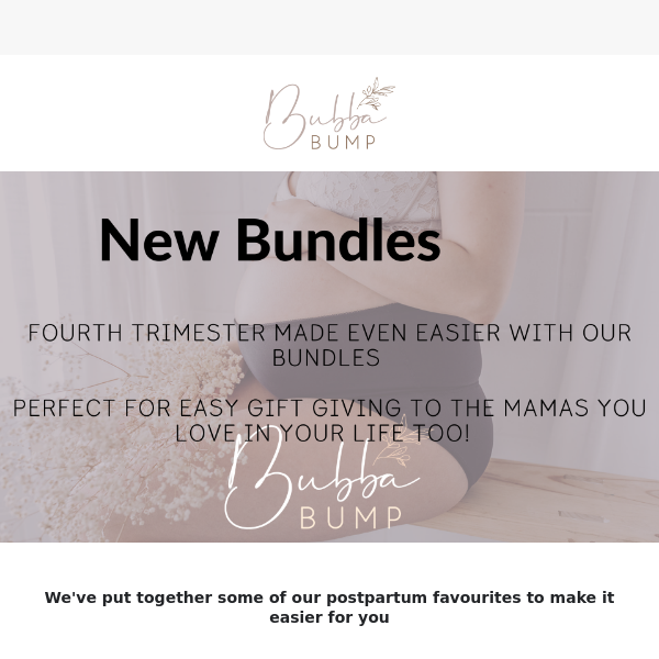 🛍 Welcome the Fourth Trimester with Care Bundles 🛍