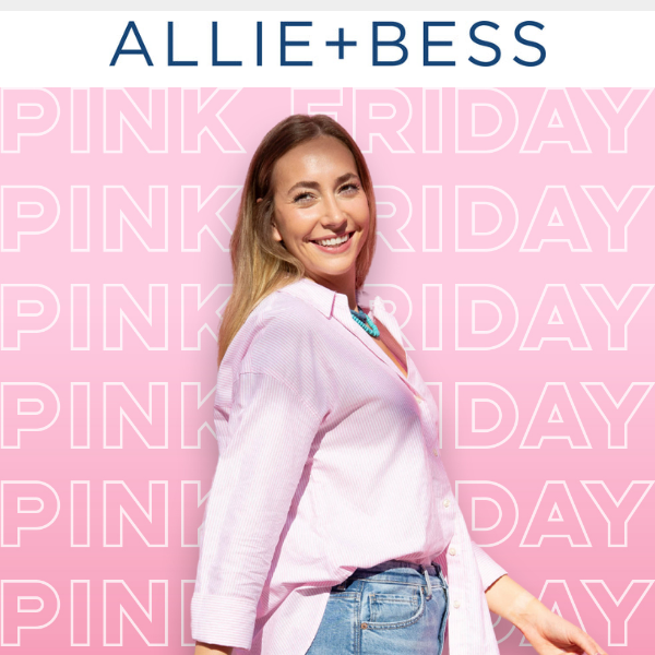 Last Call: 40% OFF Allie+Bess Favorites Ends Tonight! ⏰