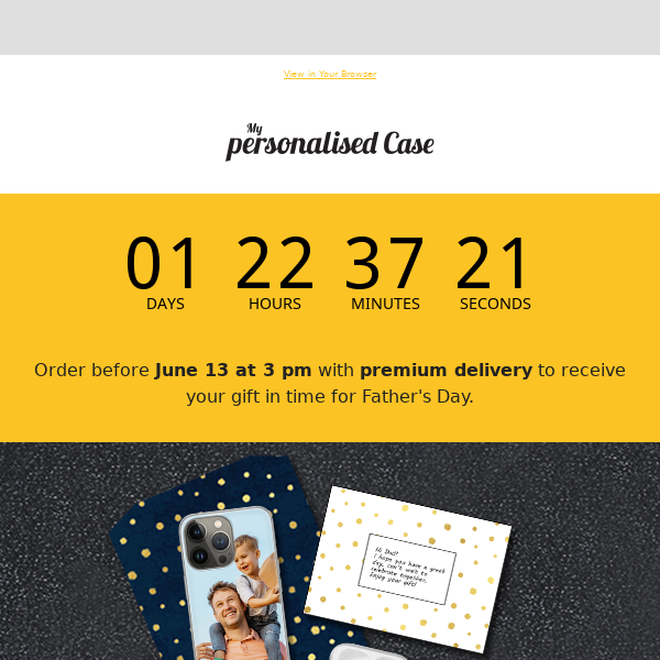 Last days to shop for Father's Day!⏰