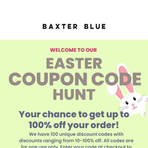 Chance to WIN 100% OFF Starts Now!