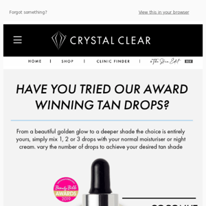 Awarding Winning Tan Drop! ✨ | Crystal Clear Skincare