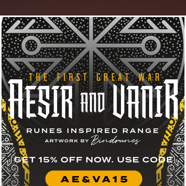 The Brand New Aesir & Vanir - Now 15% OFF