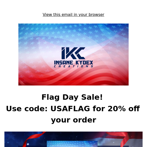 FLAG DAY SALE