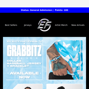 EF x Grabbitz is available now on the Superstore!