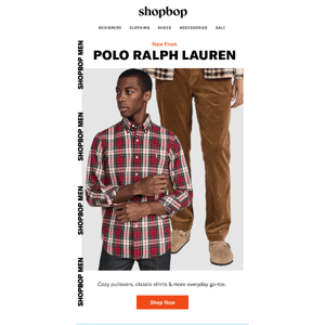 New in: Polo Ralph Lauren