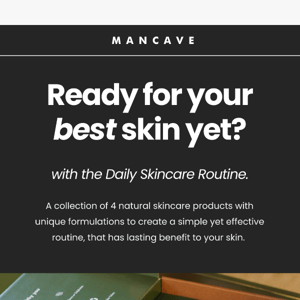 Say hello to your best skin yet 🙌