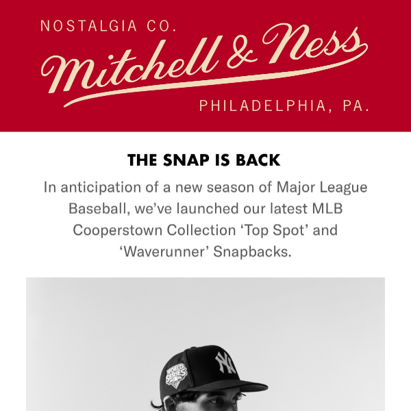 The Snap is Back | New MLB Headwear Collections