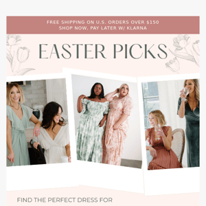 💐 Easter Picks | Get Your Easter Dress Now!