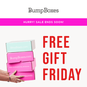 It's FREE Gift Friday! 🎁 👀