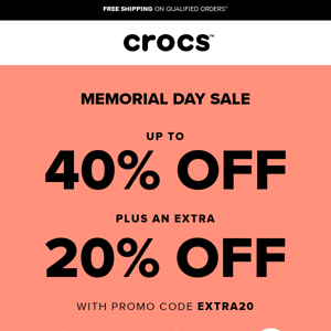 Memorial Day Sale is HERE. Save now!
