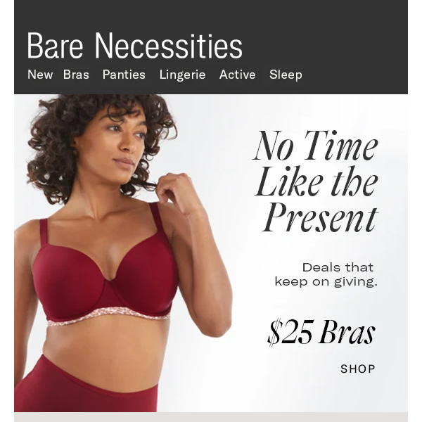 Shop $25 Bras, PJs, Robes & More For A Limited Time
