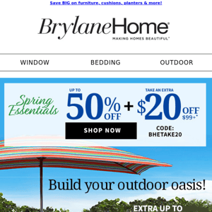 (1) New Message: Outdoor Must-Haves (Up to 50% Off)