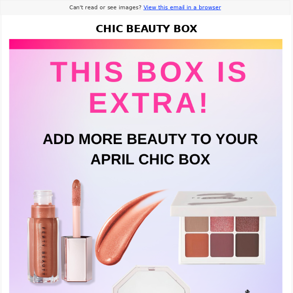 FINAL REMINDER: Choose 5 beauty items