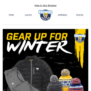 Gear Up For Winter!