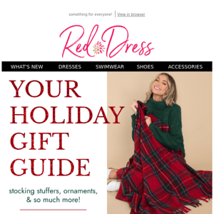 your holiday gift guide >>>