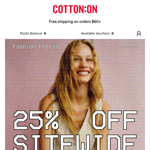 🛍️ 25% OFF SITEWIDE 🛍️