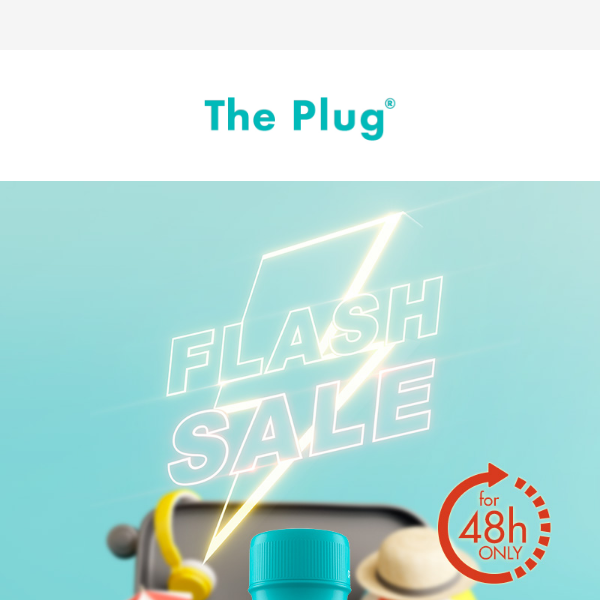 Flash Sale! Get 40% OFF The Plug