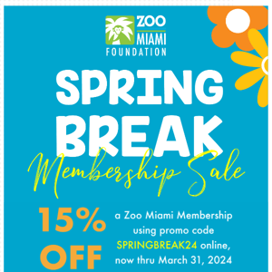 Spring into a year-long Zoo adventure!