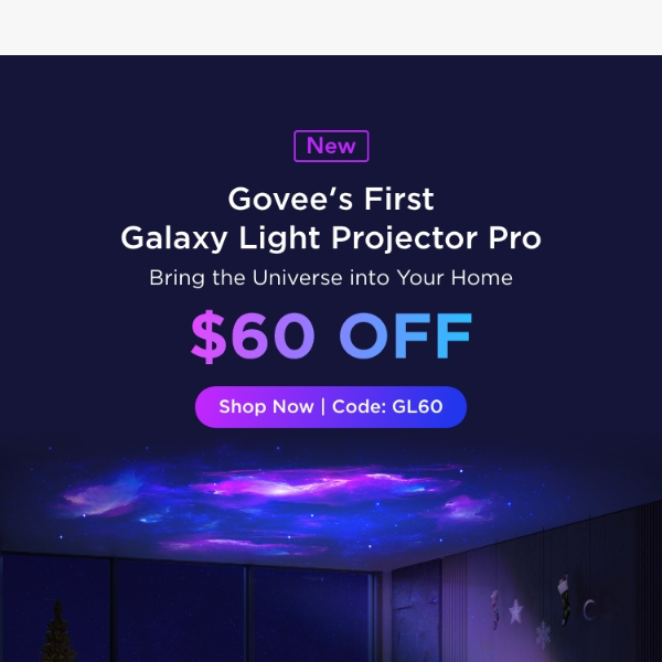 Govee's First Galaxy Light Projector Pro Is Finally Here!