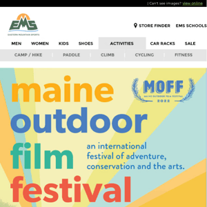 Join Us @ The Maine Outdoor Film Festival!