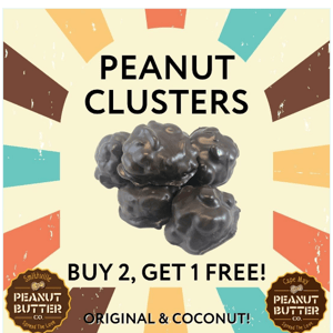 Buy 2 Peanut Clusters & Get 1 Free