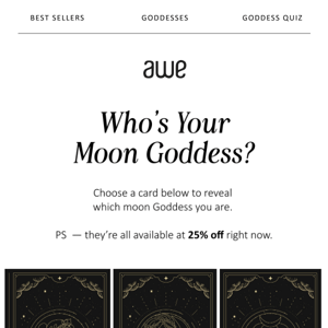 Who’s Your Moon Goddess?