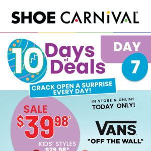 Style on a budget - Vans for $29.98!